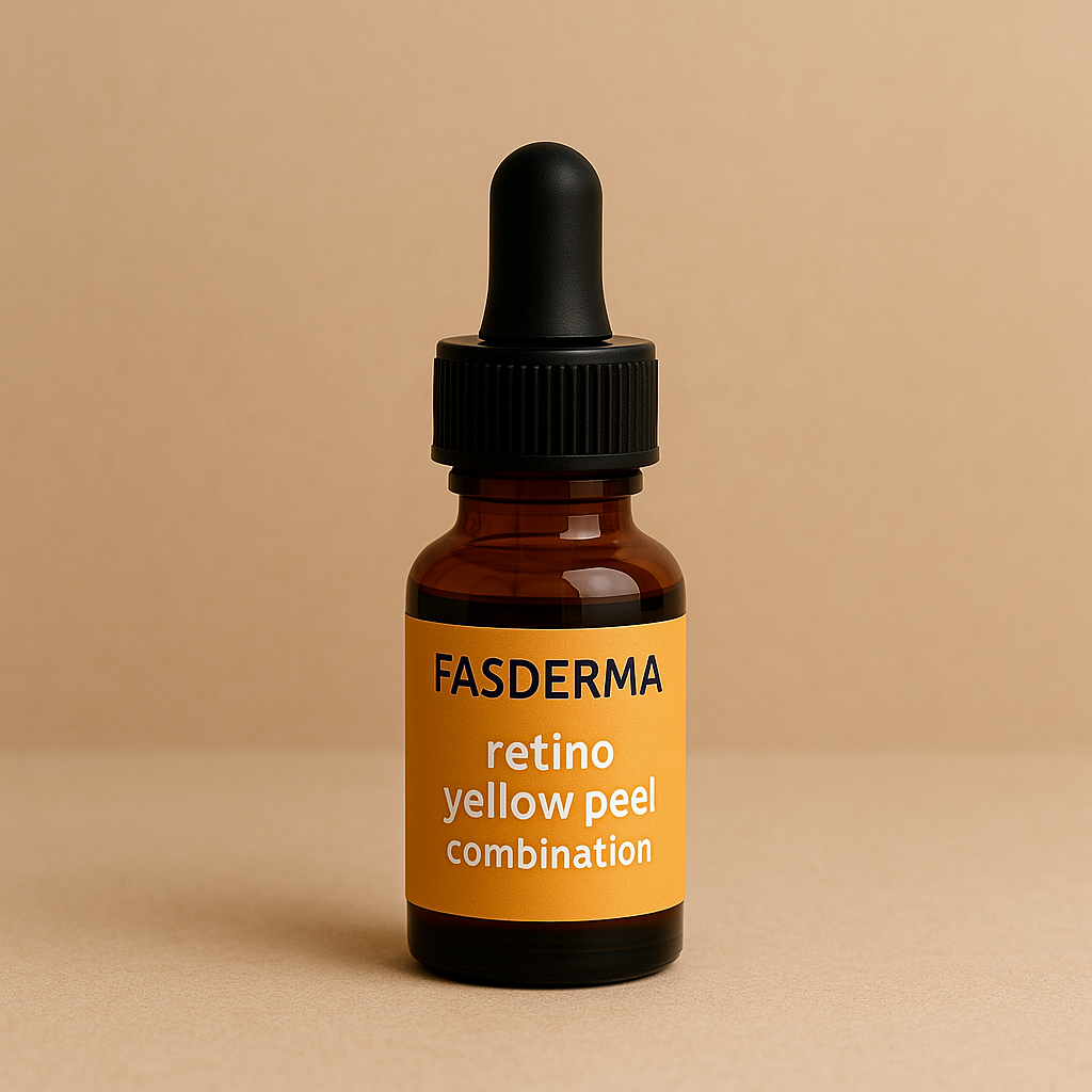 Retino Yellow Peel ( Age -Defying, Deep Pigmentation, Stretch Marks & Acne ) Fasderma India