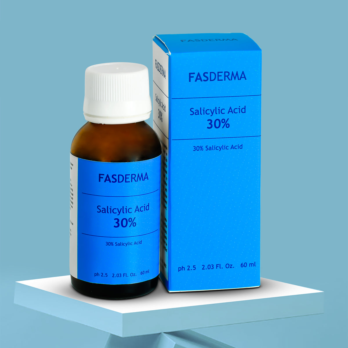 Salicylic Acid 30%, 60 ML ( Inflammatory & Non-Inflammatory Acne & Acne Scars ) Fasderma India