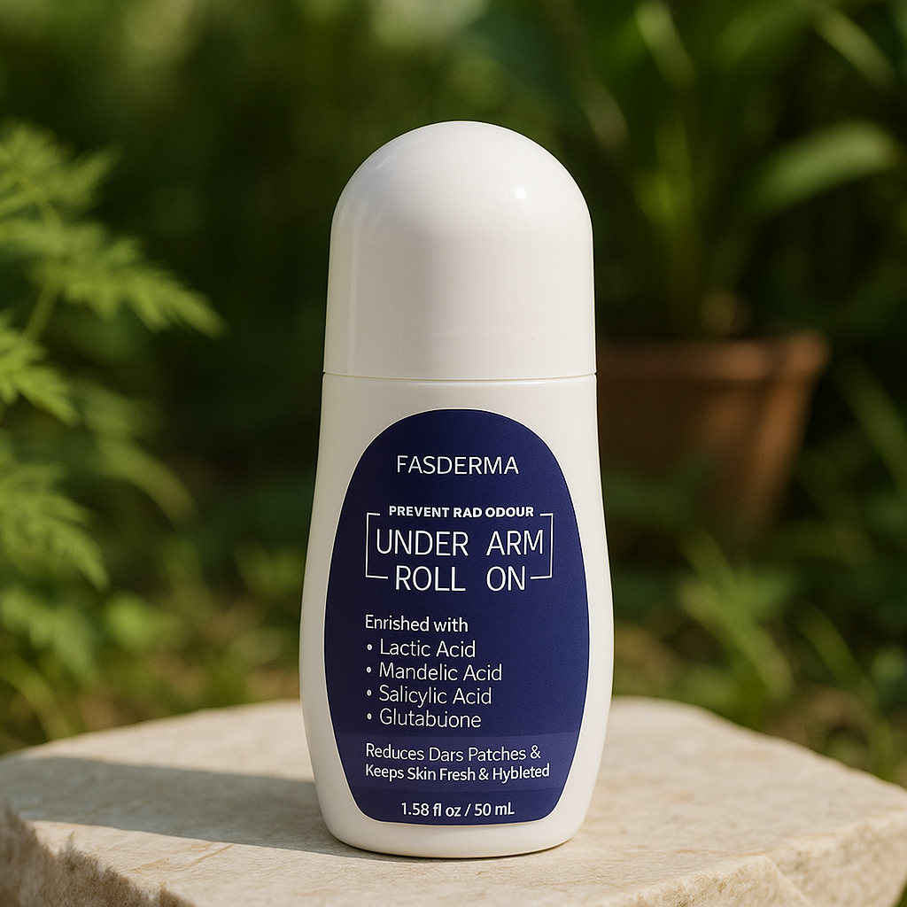 Under Arm Roll On -  Prevent Bad Odour-  50ml Fasderma India