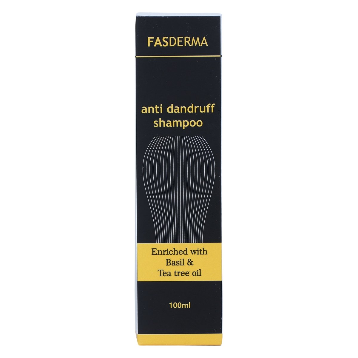 Anti Dandruff Shampoo, 100ml Fasderma India