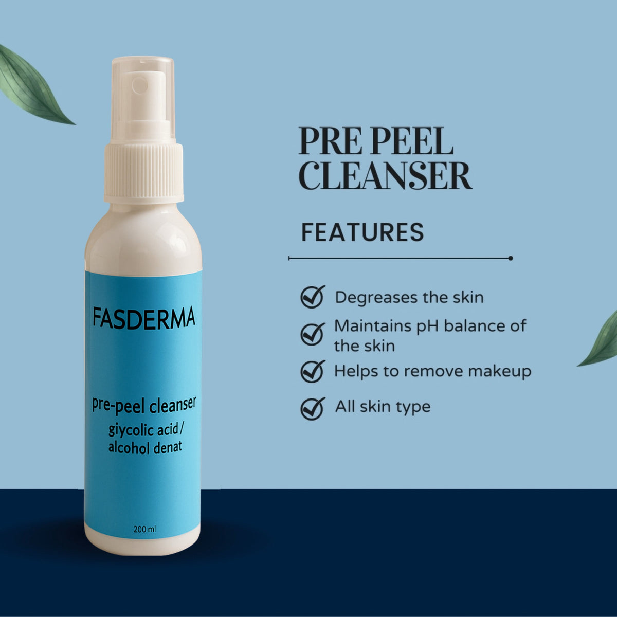 Balancing Pre-Peel Cleanser Fasderma India