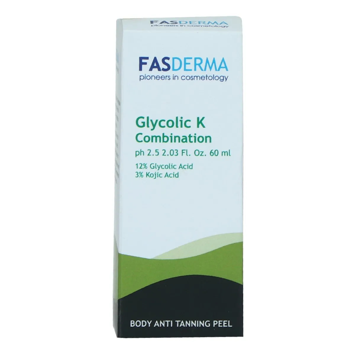 Fasderma Glycolic K Combination - Body Anti Tanning Peel, 60ml - Fasderma India