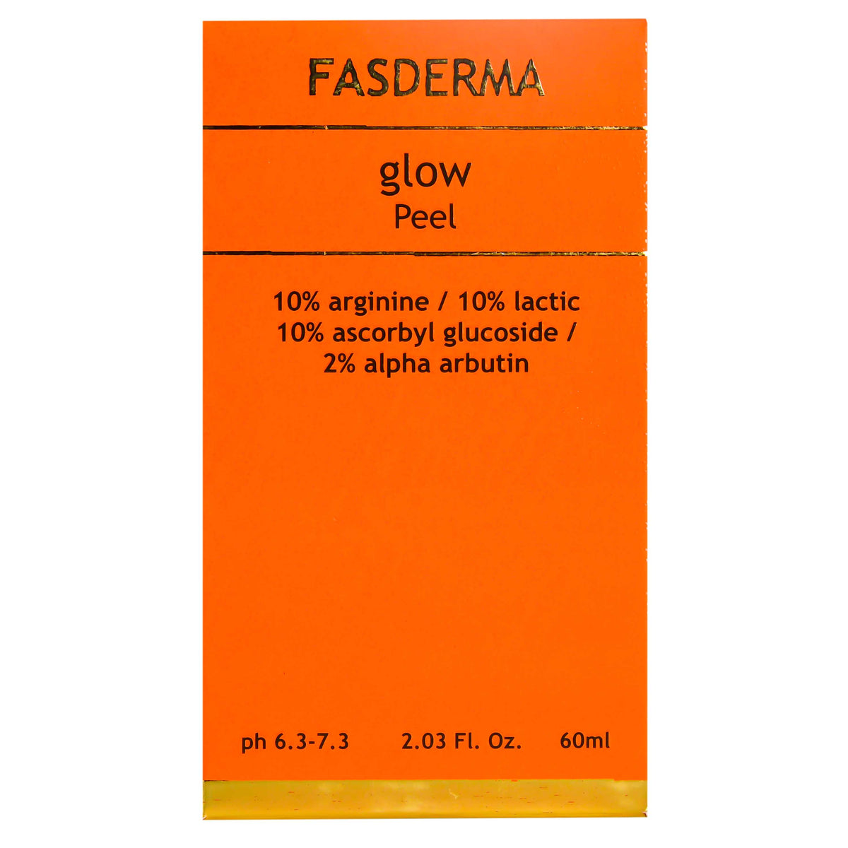 Glow Peel - Instant Effect- 10% Arginine + Hyaluronic acid Fasderma India